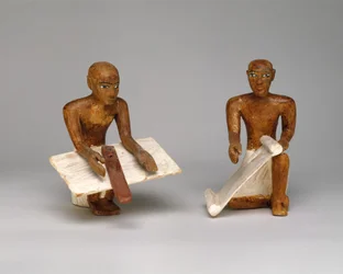 Scribes in the Model Granary from the Tomb of Meketre