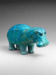 Standing hippopotamus, c.1900 BC