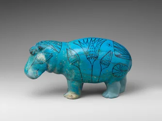 Standing hippopotamus, c.1900 BC