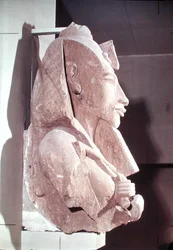 Bust of Amenophis IV (Akhenaten) from the Temple of Amun, Karnak