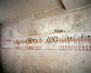Interior of the Tomb of Ramose, New Kingdom, c.1360 BC