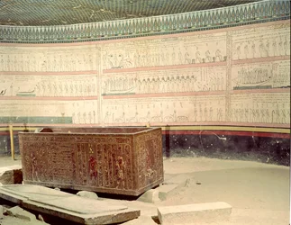 Interior of the Tomb of Tuthmosis III (c. 1490-39 BC), New Kingdom