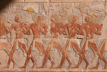 Relief Depicting a Parade in Honour of the Goddess Hathor
