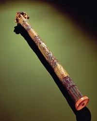 Scribes case for writing reeds, from the Tomb of Tutankhamun, New Kingdom