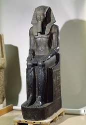 Statue of Amenophis III (c.1391-1353 BC) from Tanis, New Kingdom