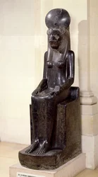 Statue of the lion-headed goddess Sekhmet, from the Temple of Mut, Karnak, New Kingdom, c.1391-1353 BC