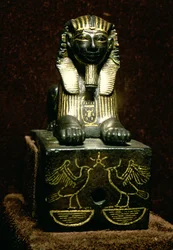 Statuette of a Sphinx of King Tuthmosis III