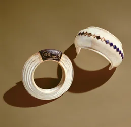 Two bracelets, from the Tomb of Tutankhamun, New Kingdom