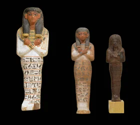 Ushebtis for Hapyaa, Sennefer and Hesmeref