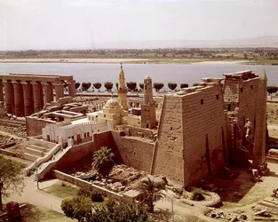 Aerial View of the Temple