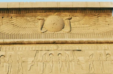 Relief, South Ptolemaic Portal, Temple of Amun, Karnak temple complex