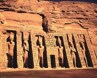 The Temple of Queen Nefertari, also Dedicated to Hathor of Abshek, and Called the Little Temple, New Kingdom