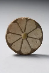 Floral Inlay, New Kingdom, Reign of Ramesses III, 1184-53 BC