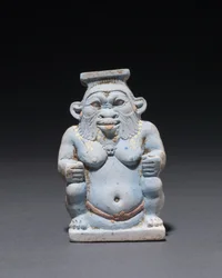 Cosmetic Jar in the Form of the God Bes