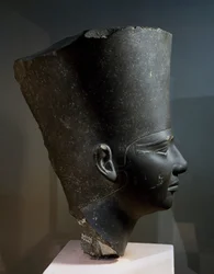 Head of Pharaoh Userkaf, from the Solar Temple of Userkaf at Abusir, Old Kingdom