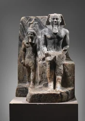 King Sahure and a Nome God