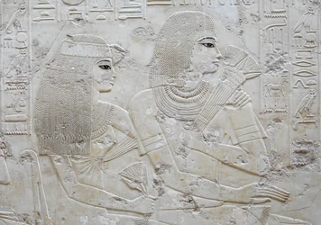 Amenhotep and his wife May, Ramose