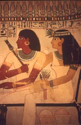 Ancient Egypt, Tomb of Sennufer, Thebes, Luxor