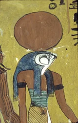 Ancient Egypt, Wall painting, Tomb of Sennedjem, Tomb of the Nobles, Thebes, Deir el Medina