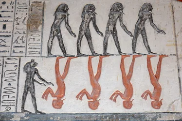 Hieroglyph, Tomb of Ramses IX, Luxor