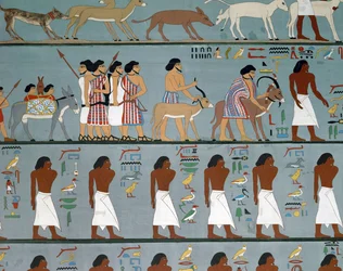 Semitic Tribe Asks Permission to Enter Egypt