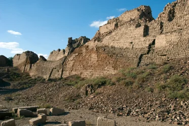 Walls Protecting the Site of the Temple Dedicated to Hathor, Denderah, Egypt