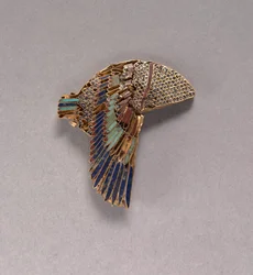 Vulture Headdress Inlay, 100-1 BC