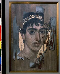 Funeral Portrait of a Young Man at the Golden Aurole, 2nd Century