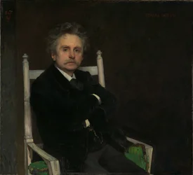 Portrait of Edvard Grieg