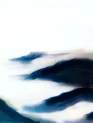 Abstract Blue Waves