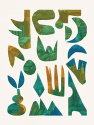 Abstract Organic Shapes