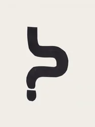 Abstract Question Mark