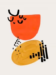 Bold Modern Abstract Shapes
