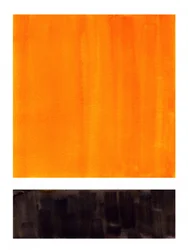 Bold Orange Black Abstract