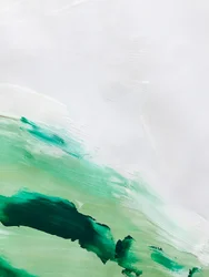 Green Flow Abstract