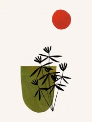 Green Plant Red Sun