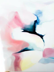Pink Blue Ethereal Flow