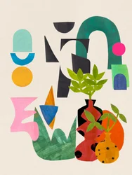 Playful Abstract Still Life
