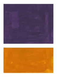Purple Orange Abstract Blocks
