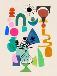 Vibrant Abstract Forms