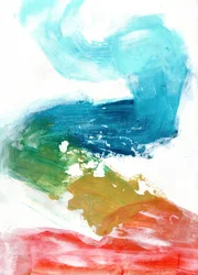 Vibrant Abstract Strokes