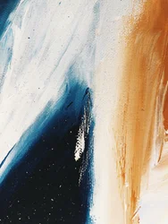 Warm Azure Abstract