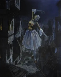 Night City Tightrope Dancer