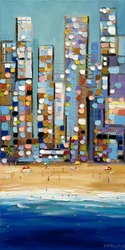 Colorful City Beach