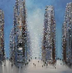 Rainy City Street