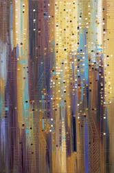 Vibrant City Lights
