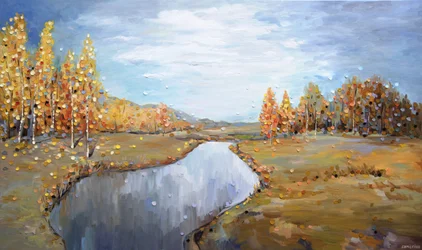 Vibrant Fall River