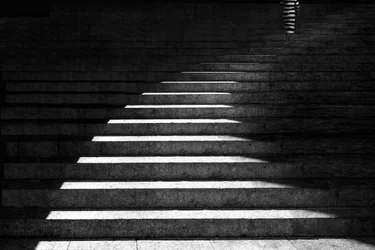 Light And Shadow Stairs