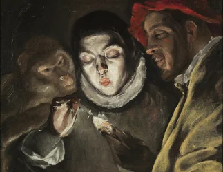 The Fable (Painting by El Greco, c. 1580)