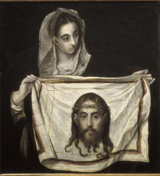 Saint Veronica and the veil